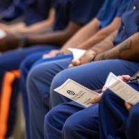 Students holding convocation programs